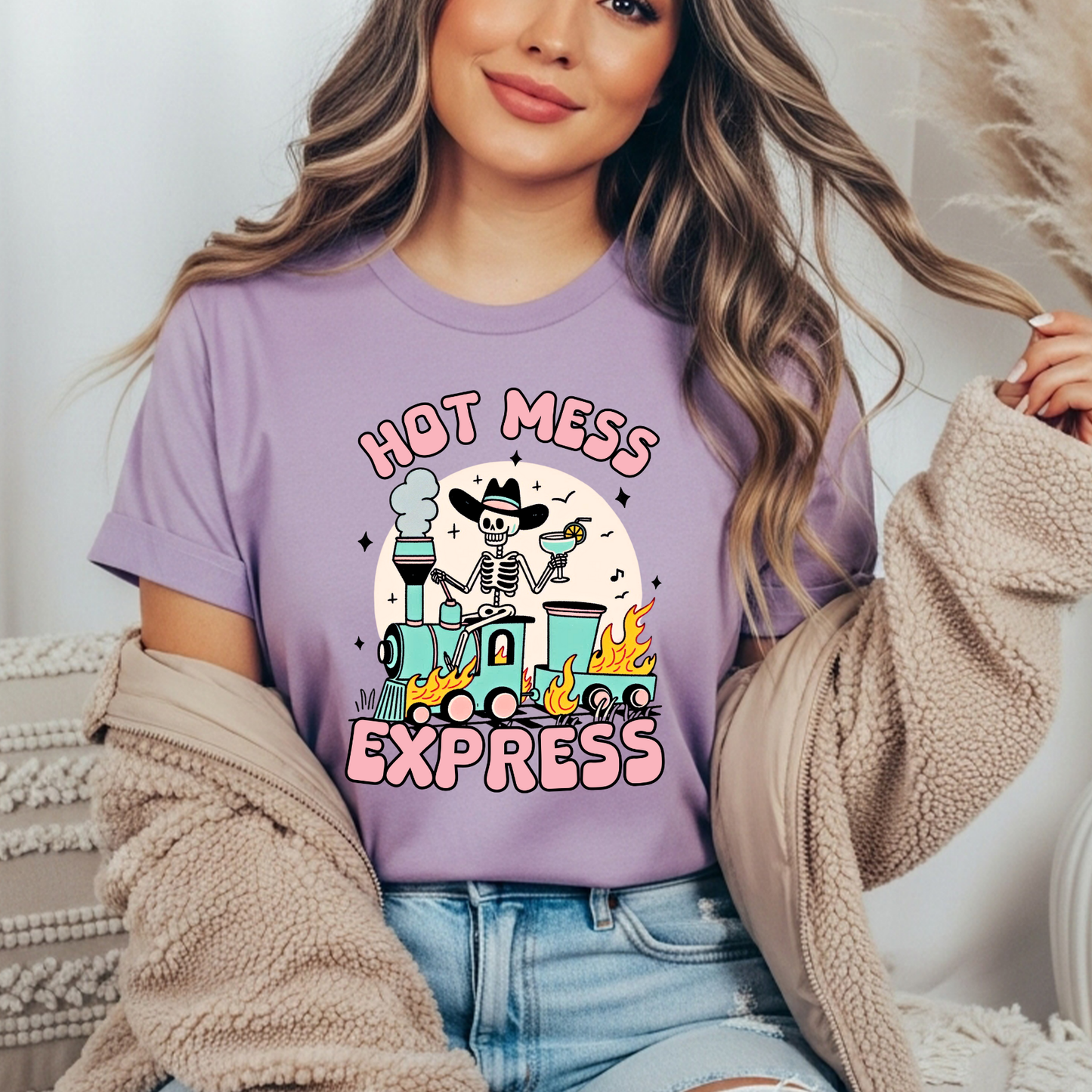 Hot Mess Express Gildan Tee