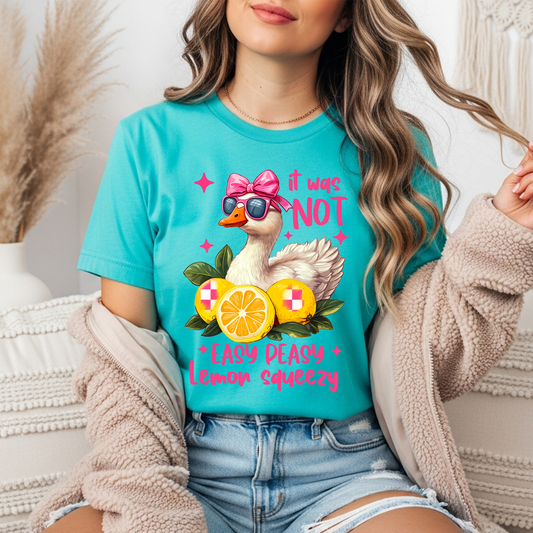 Easy Peasy Lemon Squeezy Gildan Tee