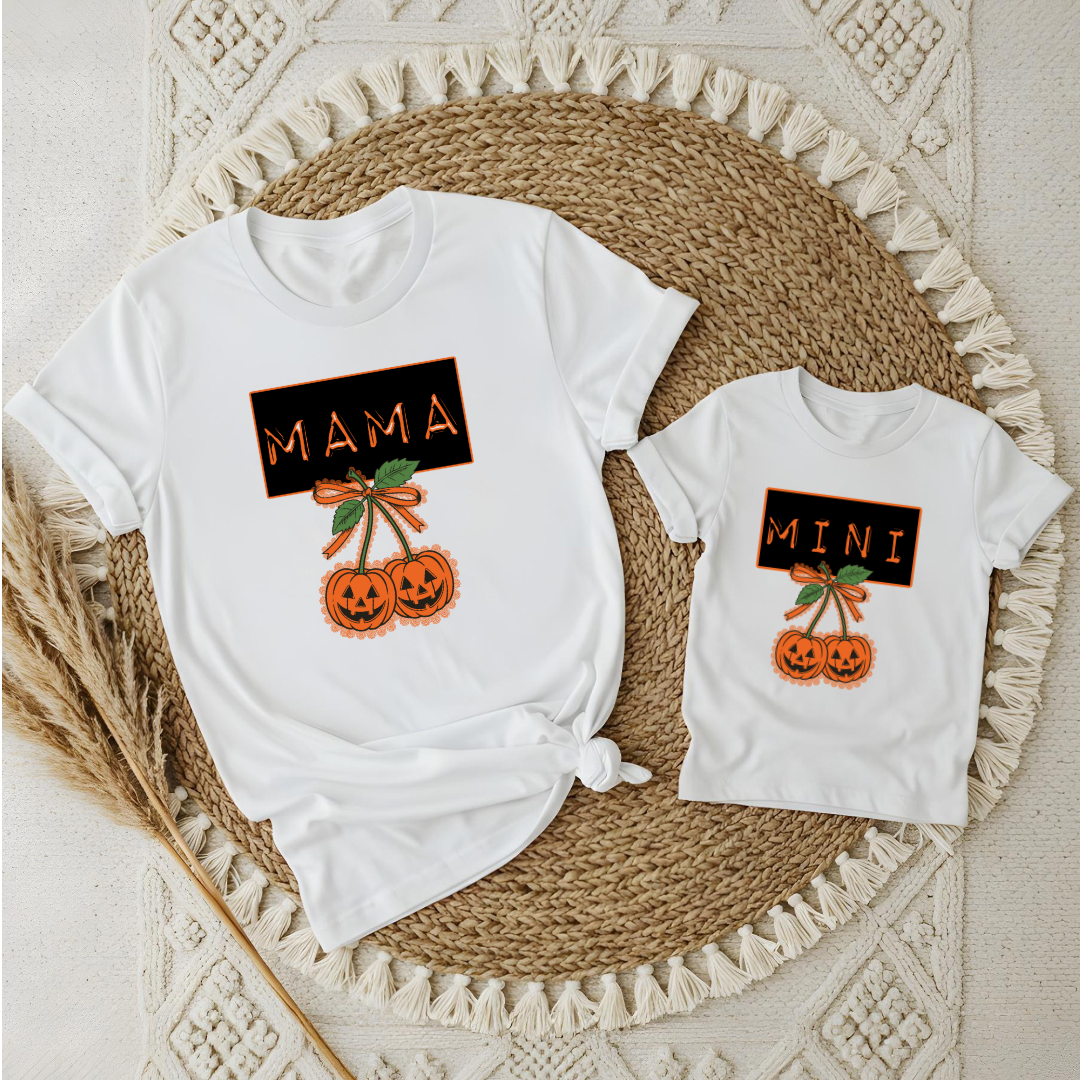 Mama Cherry Pumpkins Comfort Colors Tee