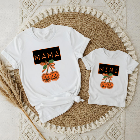 Mama Cherry Pumpkins Comfort Colors Tee
