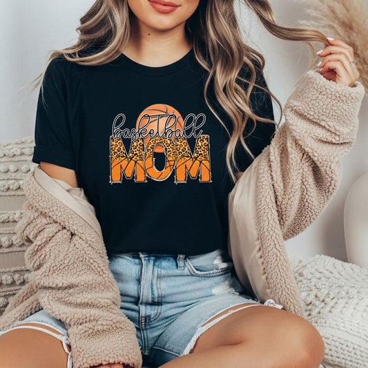 Basketball Mom Comfort Colors Tee