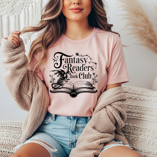 Fantasy Readers Book Club Comfort Colors Tee