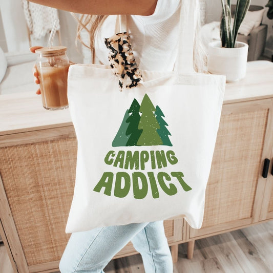 Camping Addict Eco Tote Bag