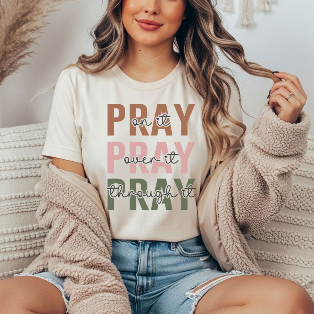 Pray. Pray. Pray Comfort Colors Tee