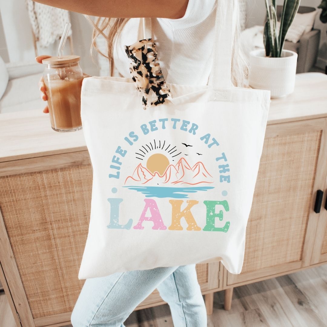 Life is Better at the Lake Eco Tote Bag