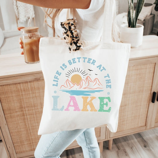 Life is Better at the Lake Eco Tote Bag