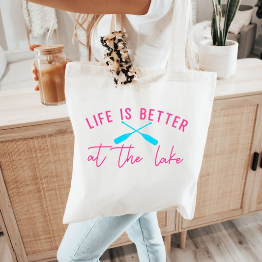 Life is Better at the Lake Eco Tote Bag