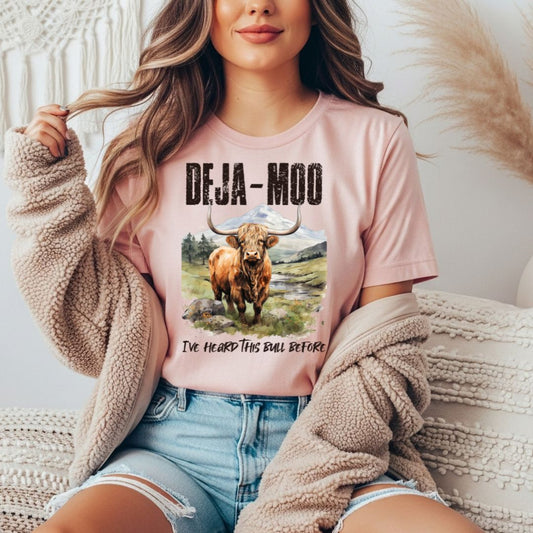 Deja-Moo Comfort Colors Tee