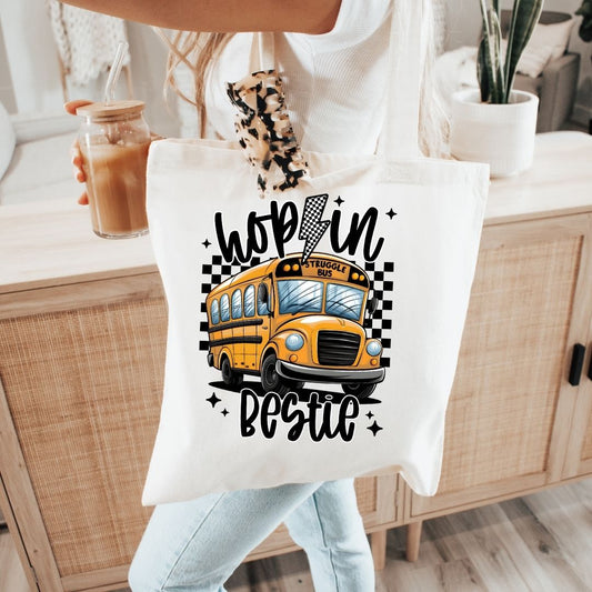 Hop In Bestie Eco Tote Bag
