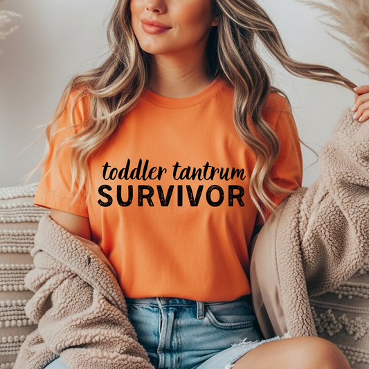 Toddler Tantrum Survivor Gildan Tee