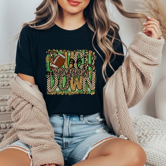 Touch Down Season Comfort Colors Tee