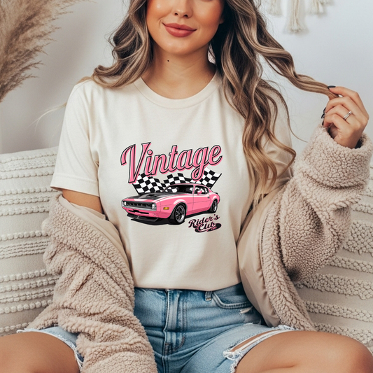 Vintage Car Gildan Tee