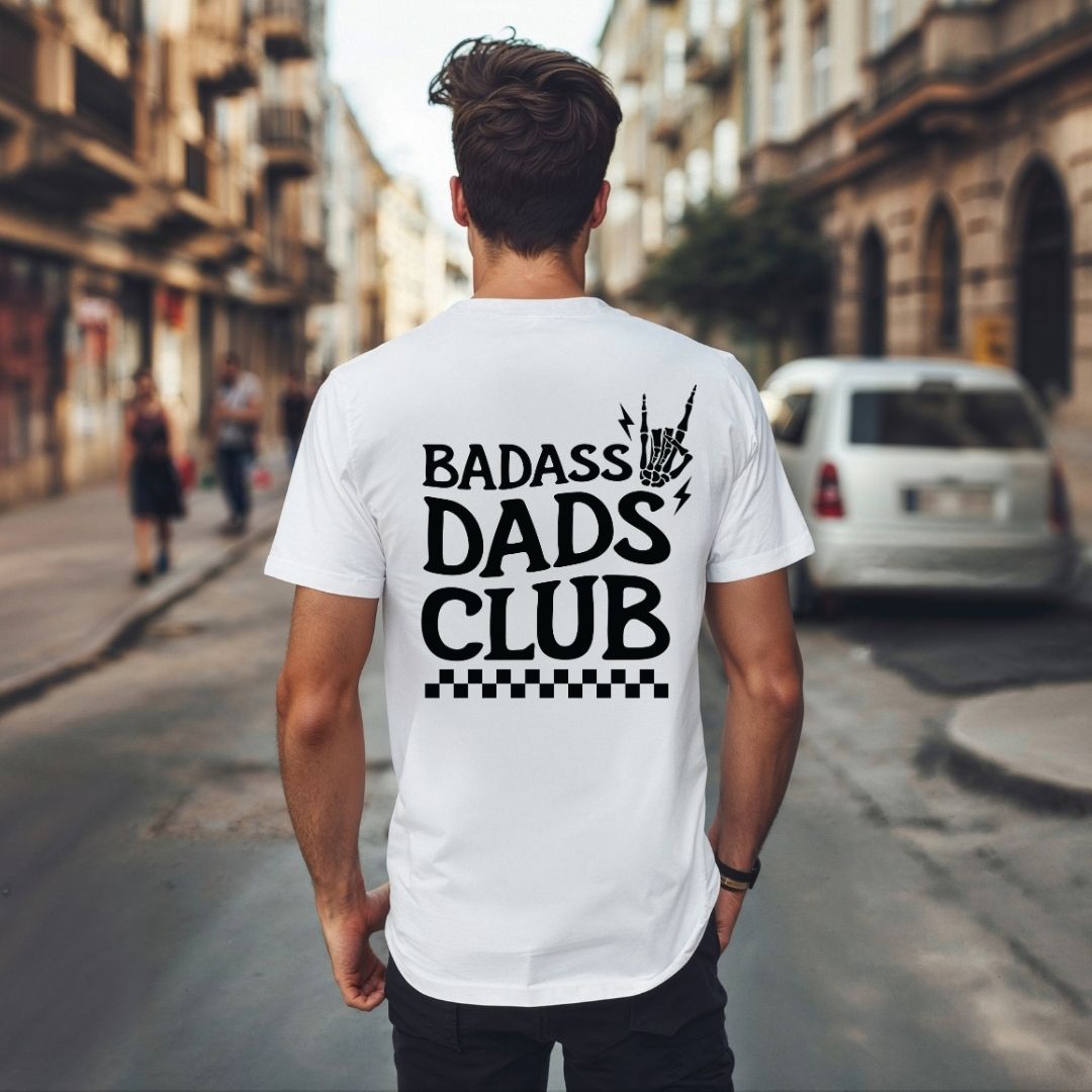 Bad A** Dad's Club Gildan Tee