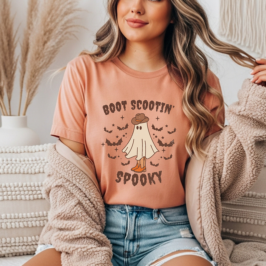 Boot Scootin' Spooky Comfort Colors Tee