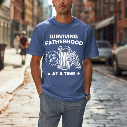 Surviving Fatherhood, One Beer at a Time Gildan Tee