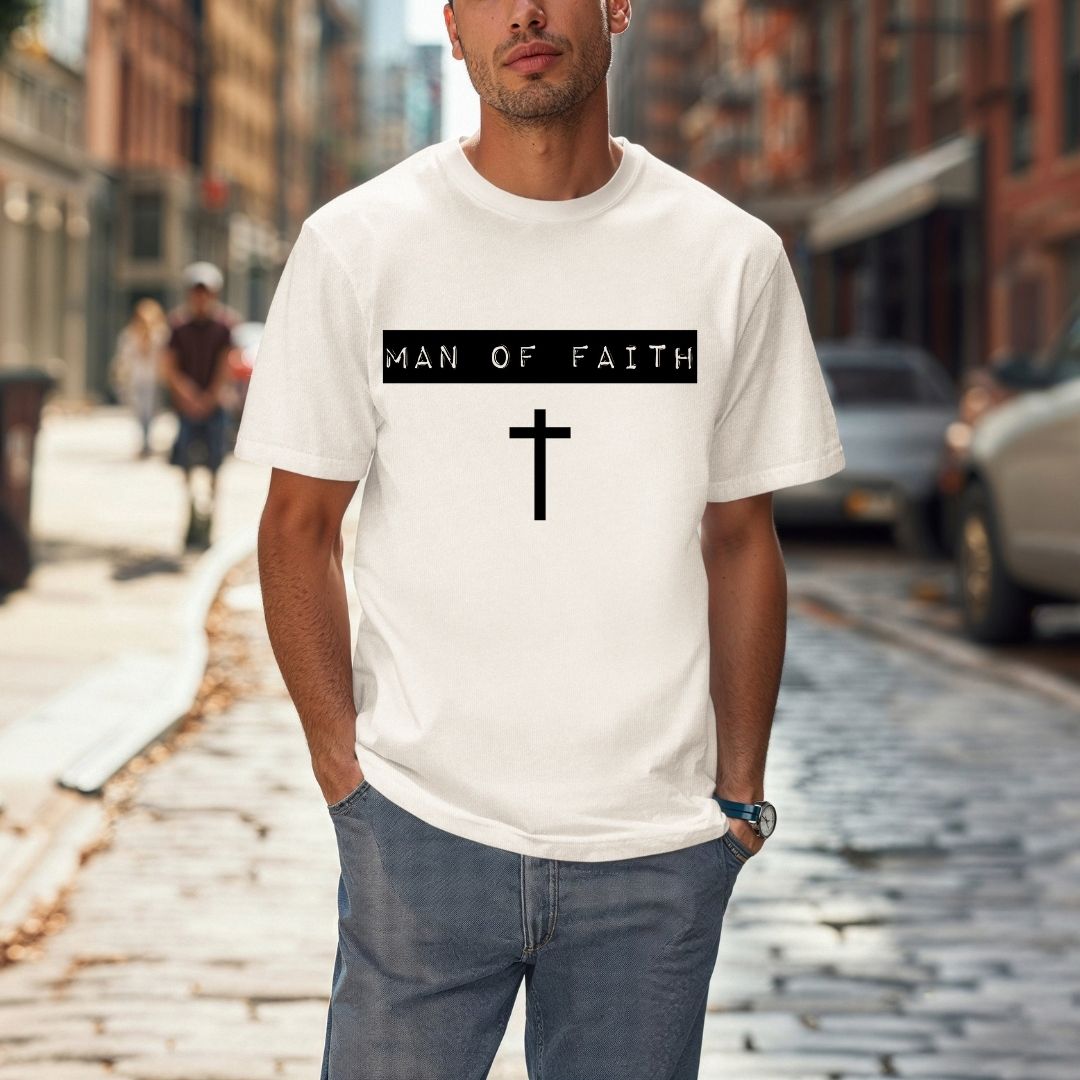 Man of God/Not By My Strength Gildan Tee