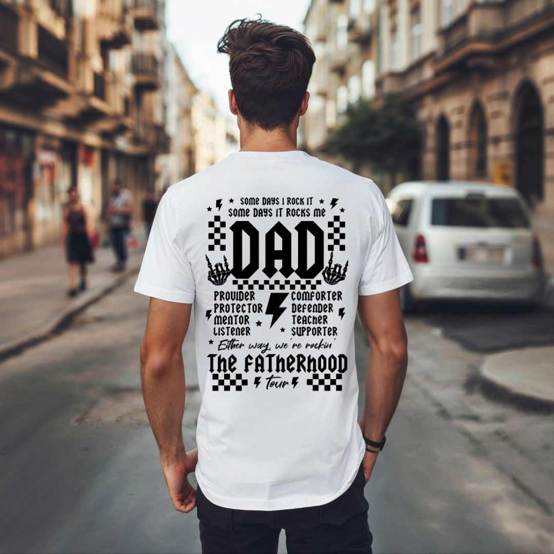 Dad Concert Tour Gildan Tee