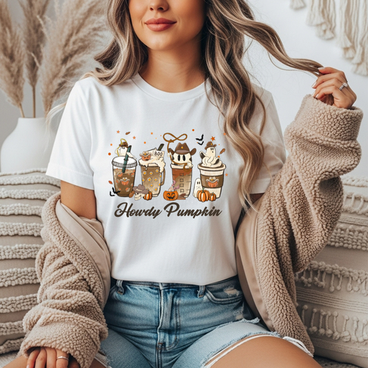 Howdy Pumpkin Comfort Colors Tee