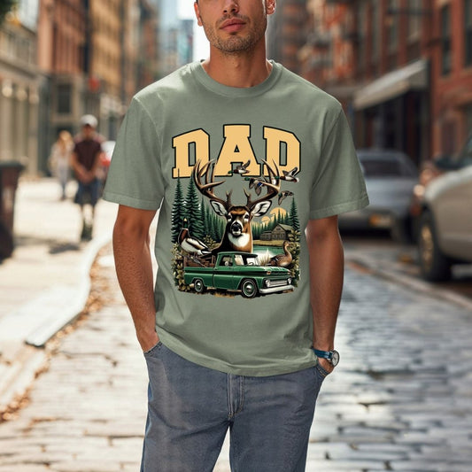 Dad Hunting Gildan Tee