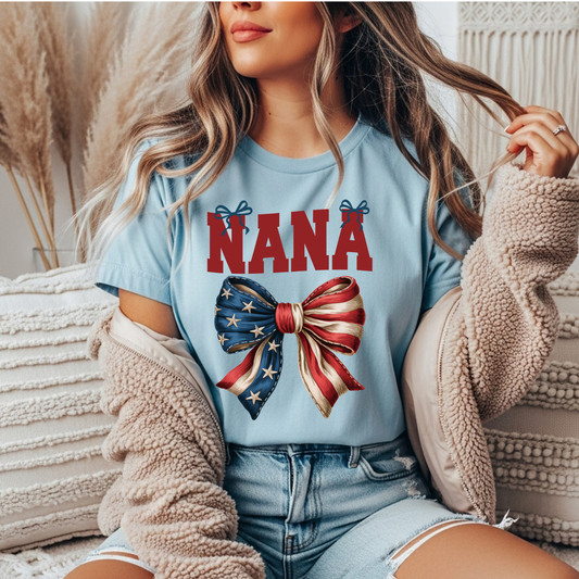Nana Americana Gildan Tee