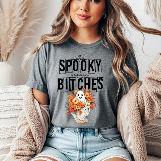 It's Spooky Season Bitches Comfort Colors Tee