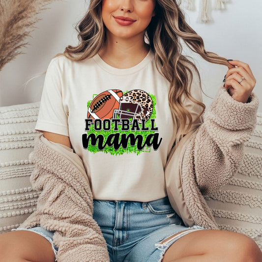 Football Mama Comfort Colors Tee