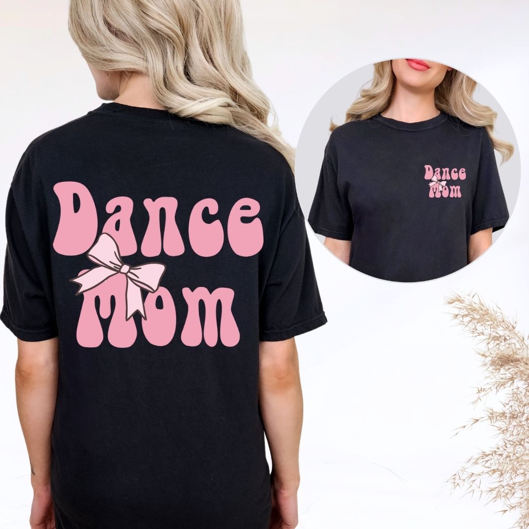 Dance Mom Bow Gildan Tee