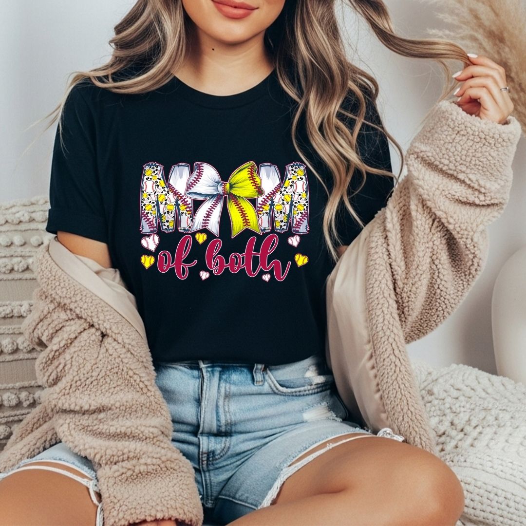 Baseball + Softball Mama Gildan Tee