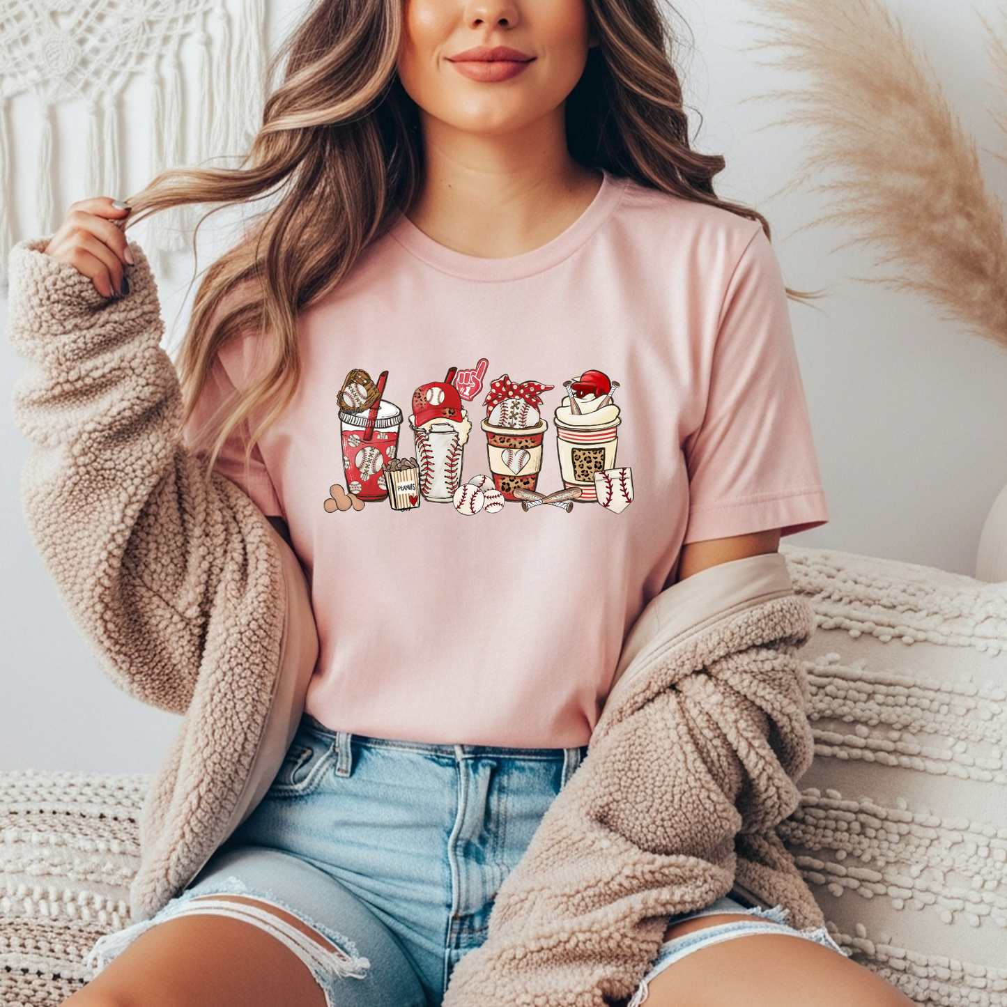 Baseball + Coffee Gildan Tee