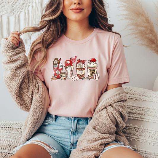 Baseball + Coffee Gildan Tee